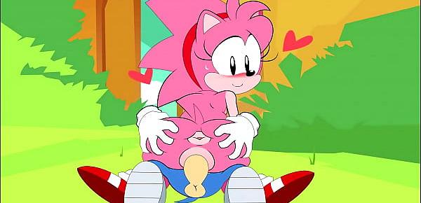  Amy Rose Try not to cum Compilation